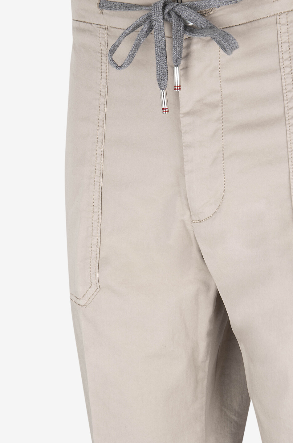 MARCO PESCAROLO Pantalon décontracté en coton et soie Baia Homme MARRON 3
