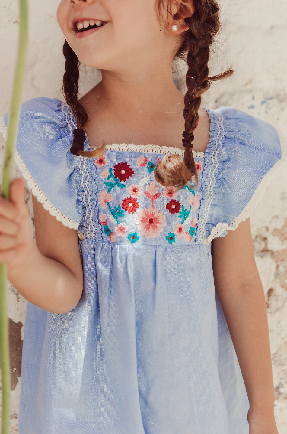 Combi-short en coton biologique enfant Stephie