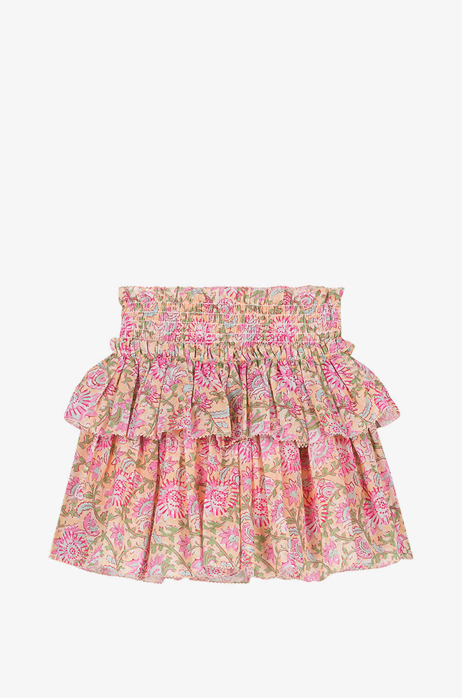 LOUISE MISHA Jupe en coton biologique enfant Roumia Fille ROSE 1