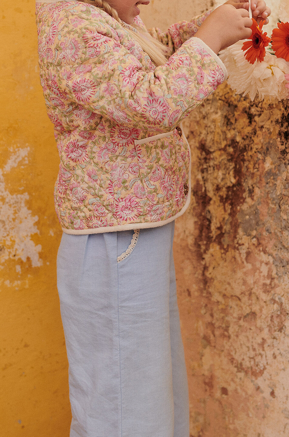 Veste en coton biologique enfant Astrid