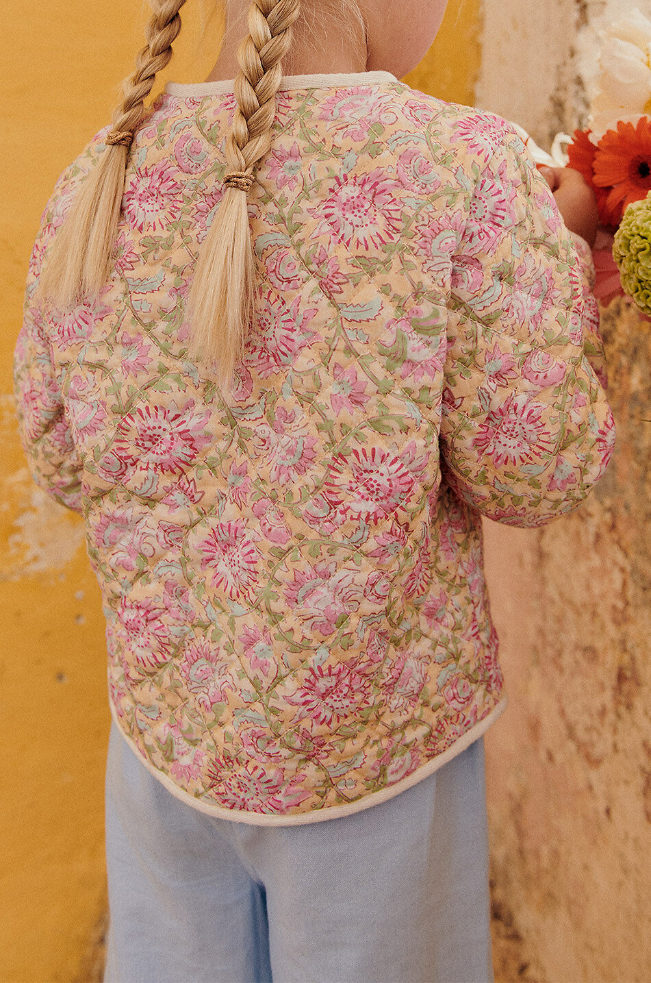 LOUISE MISHA Astrid Children's organic cotton jacket Girl PINK 3