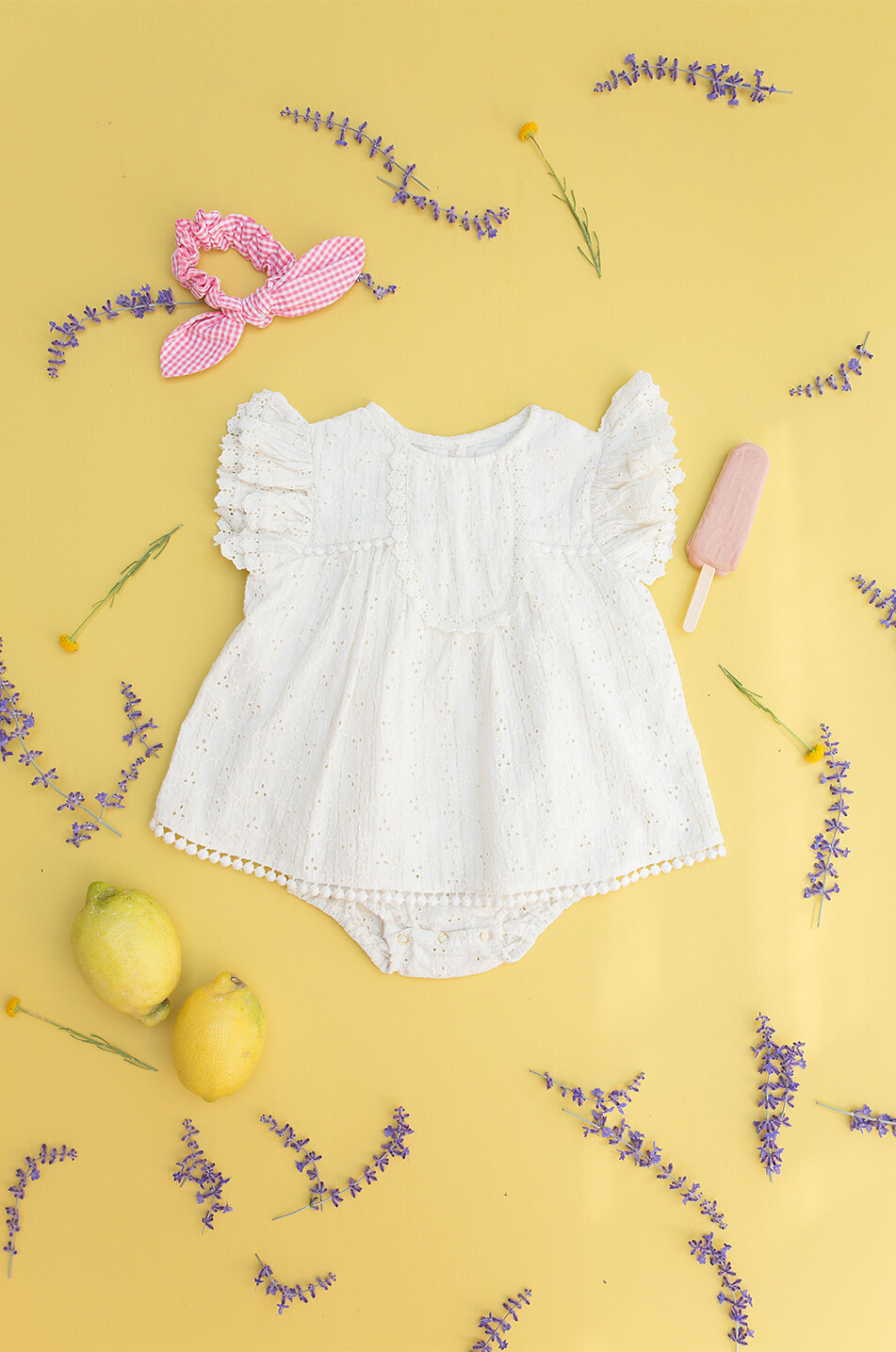 LOUISE MISHA Lulla cotton baby dress Baby EGGSHELL 5