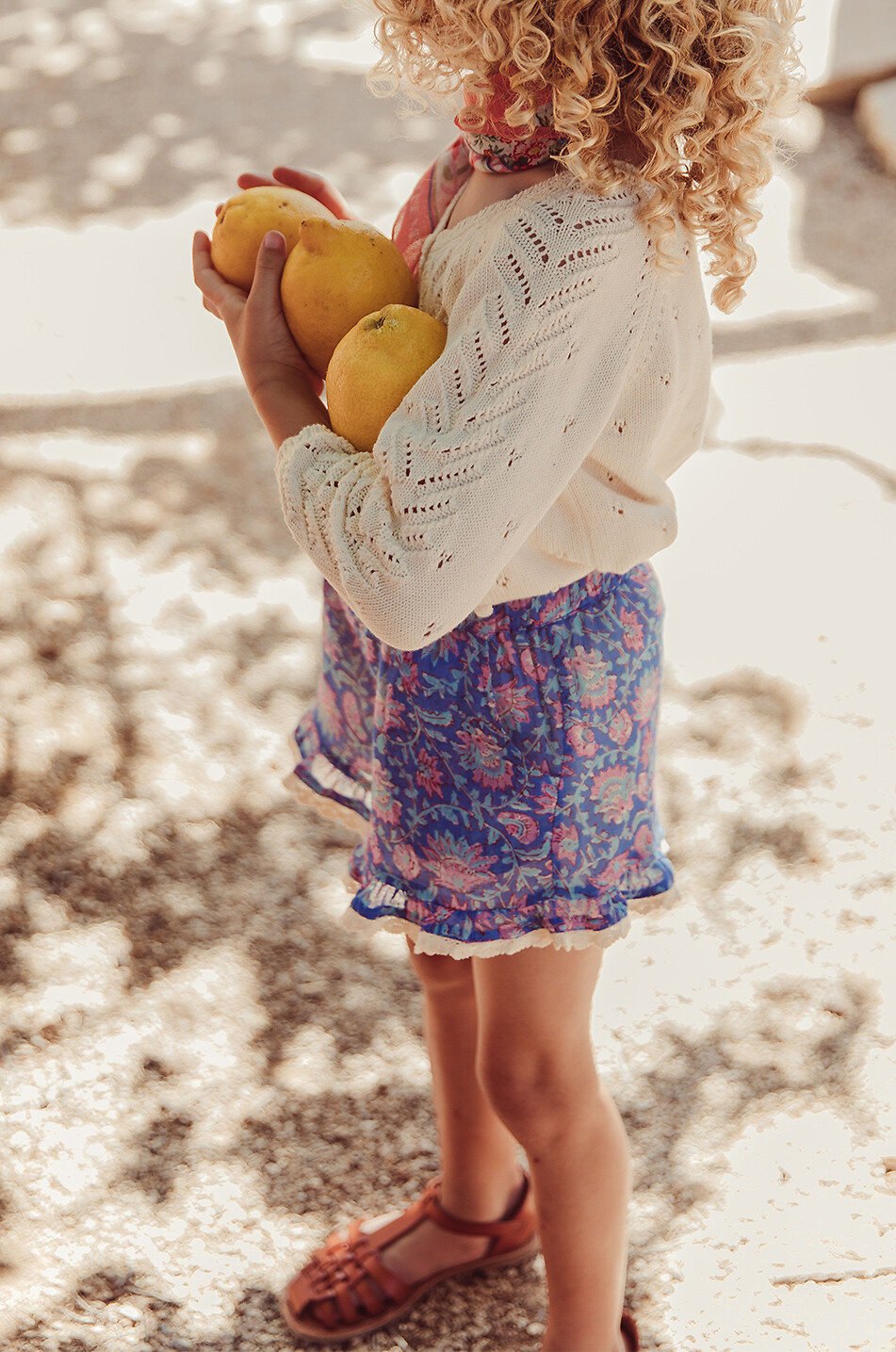 LOUISE MISHA Challi cotton baby cardigan Baby EGGSHELL 3