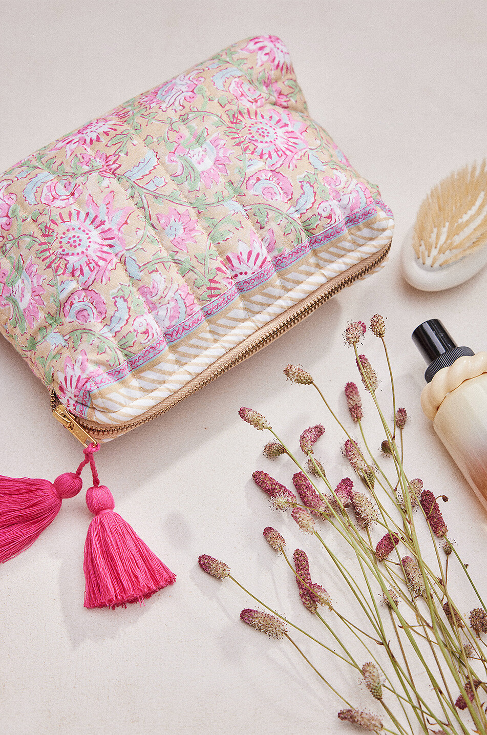 LOUISE MISHA Pochette en coton biologique enfant Teiki Fille ROSE 4