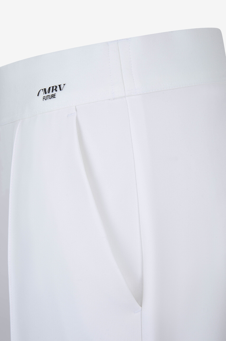 CAMBIO Pantalon droit Cameron Femme BLANC CASSE 3