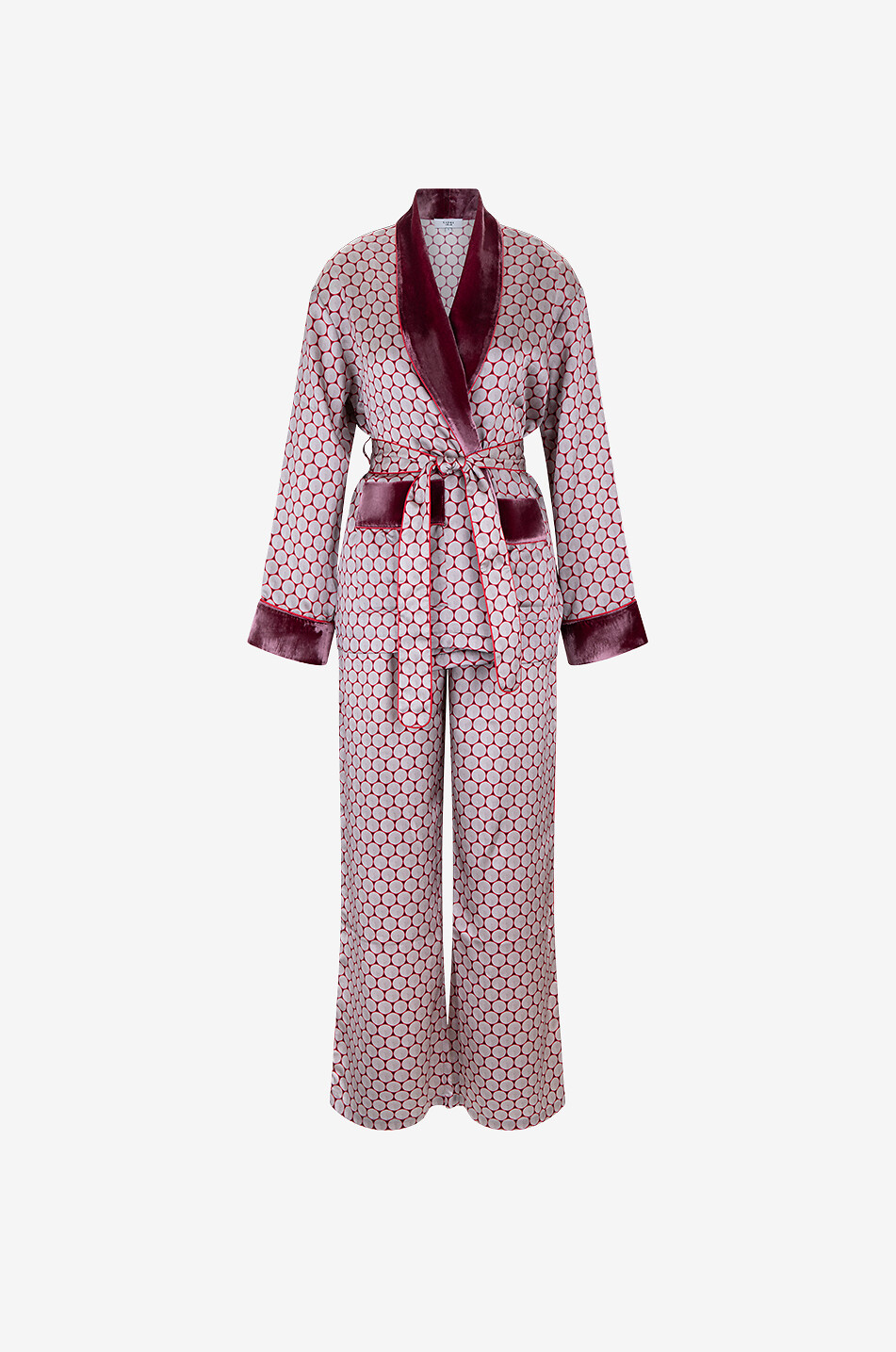 Ari Wagasa silk pyjama set