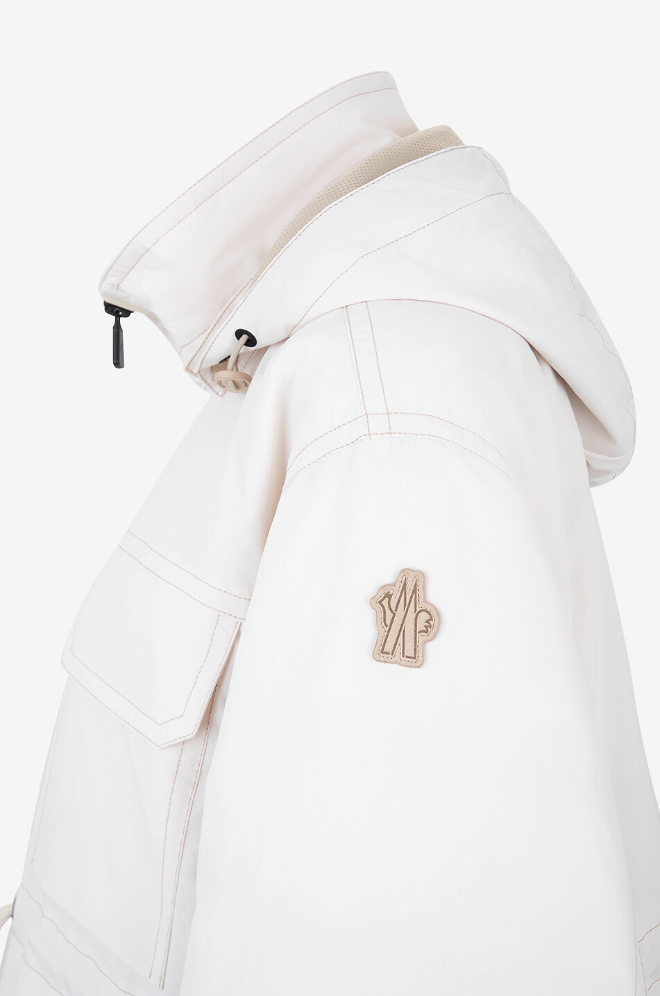 MONCLER GRENOBLE Nimba water-repellent down parka Women WHITE 3