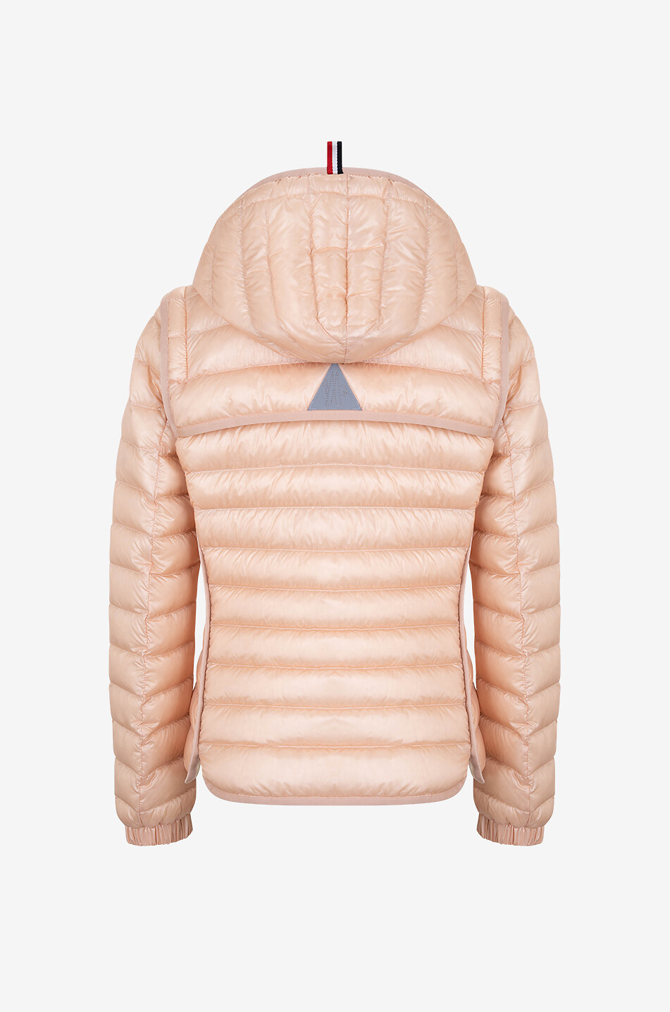 MONCLER GRENOBLE Karura cinched 2-in-1 ripstop down jacket Women LIGHT PINK 2