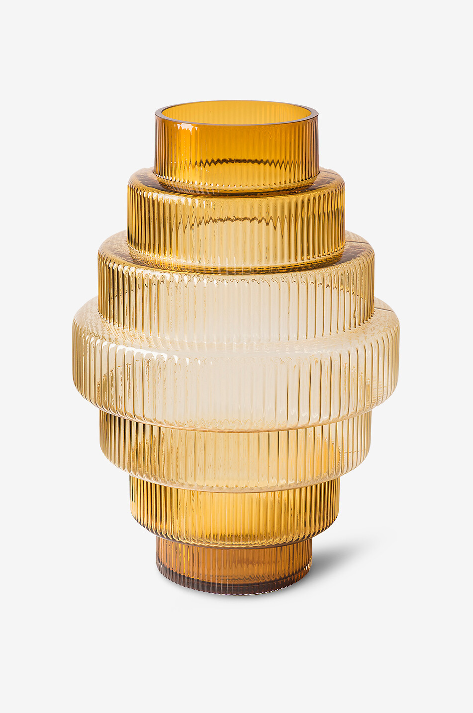 Steps glass vase - S