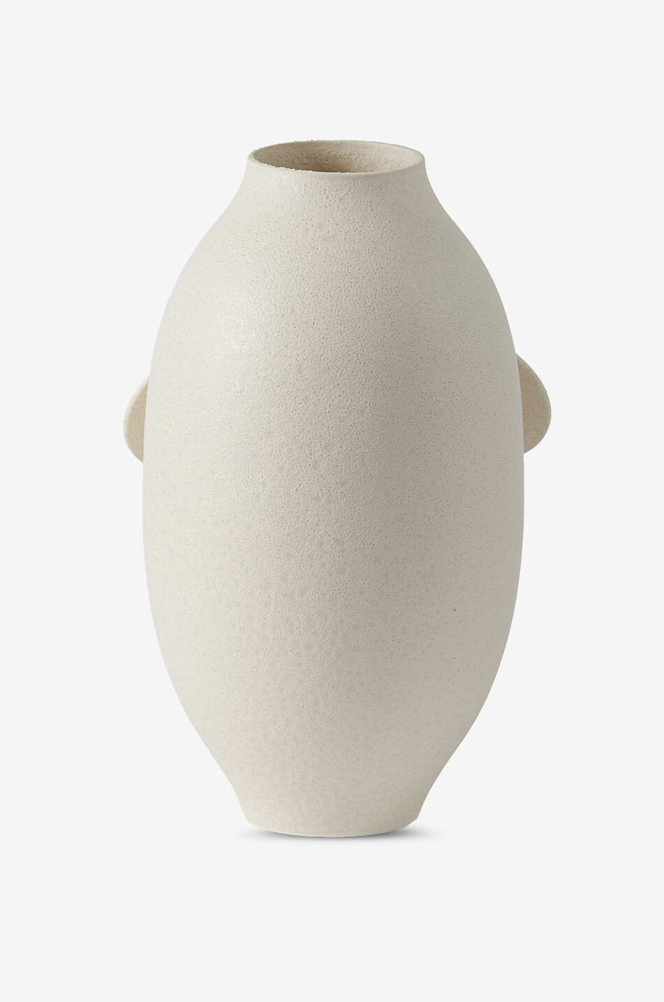 POLS POTTEN Steinzeug-Vase Quillie - M Haus WEISS 6