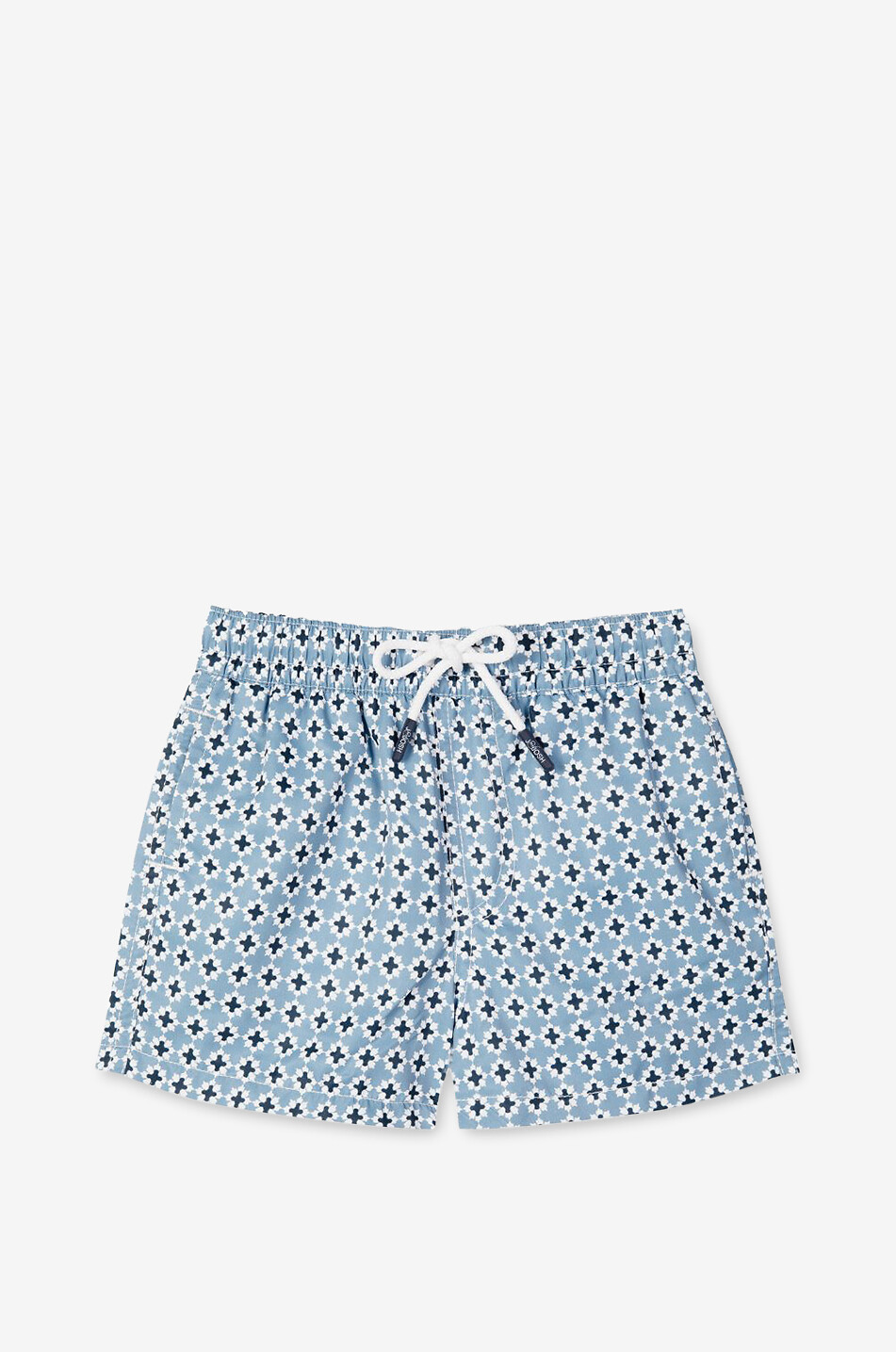 Short de bain en microfibres imprimé Majolica