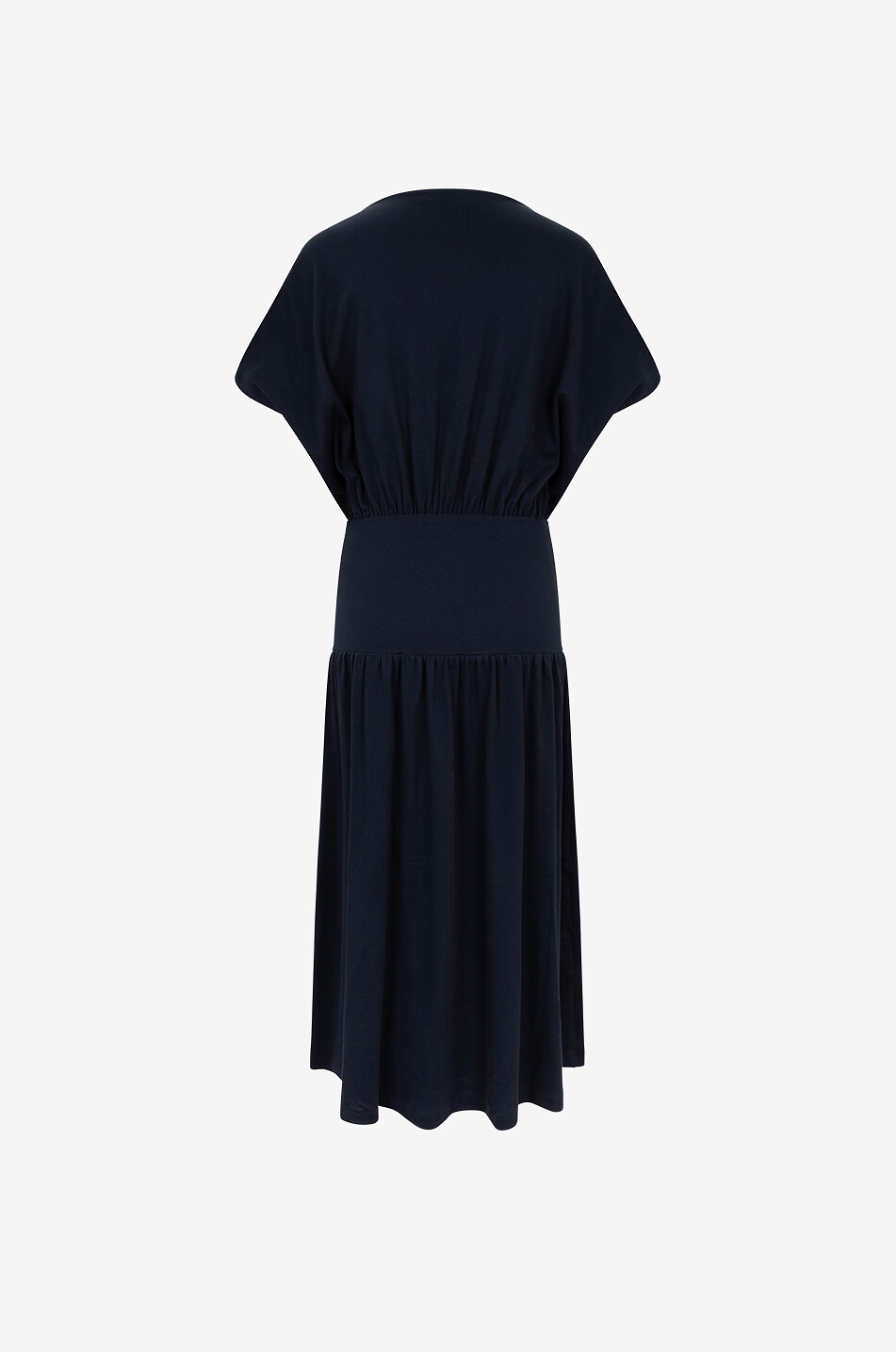 Robe midi en jersey de coton à Filo Diamanté