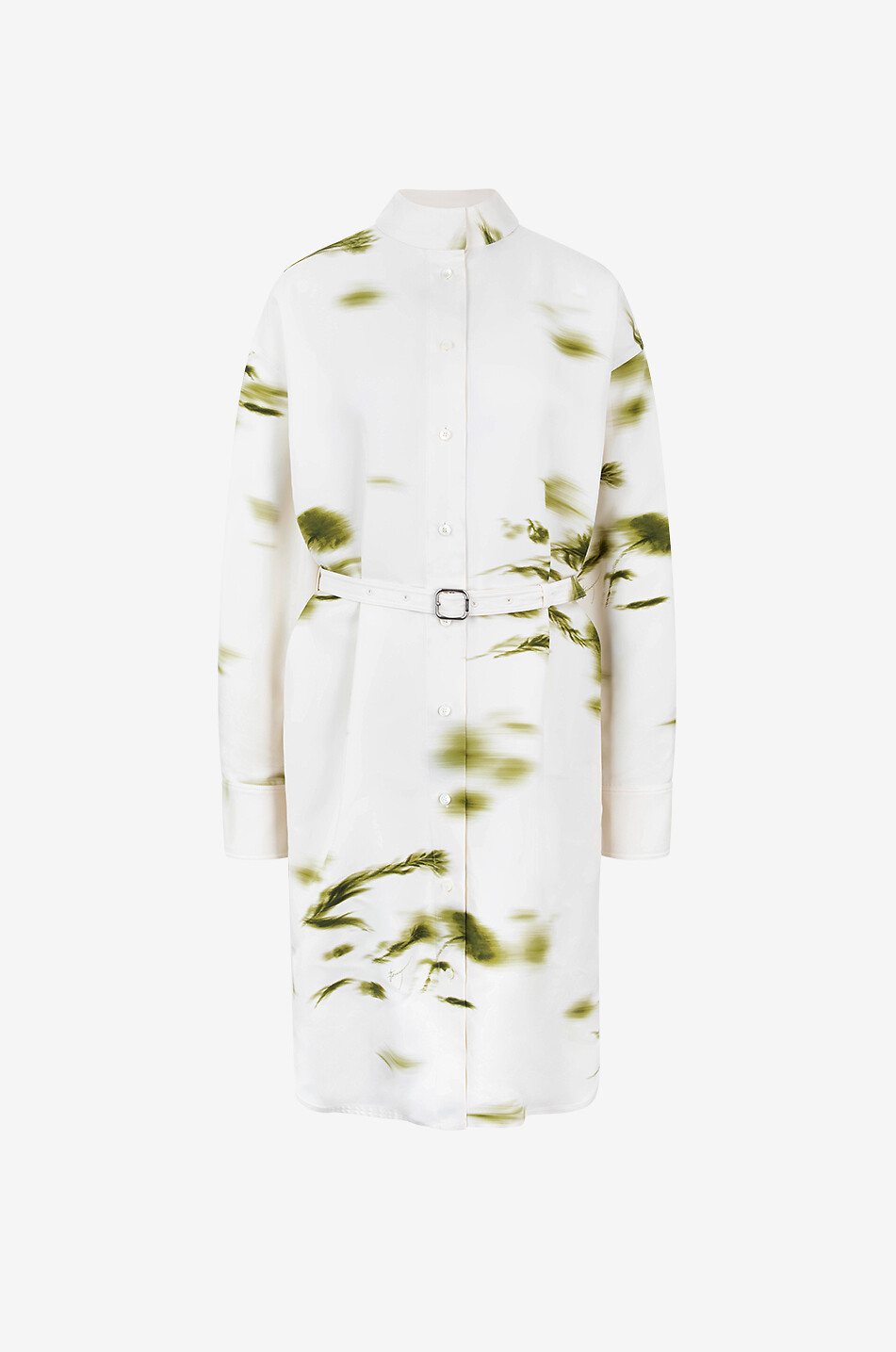 SALVATORE FERRAGAMO Blossom cady midi shirt dress Women MULTI COLOURED 1