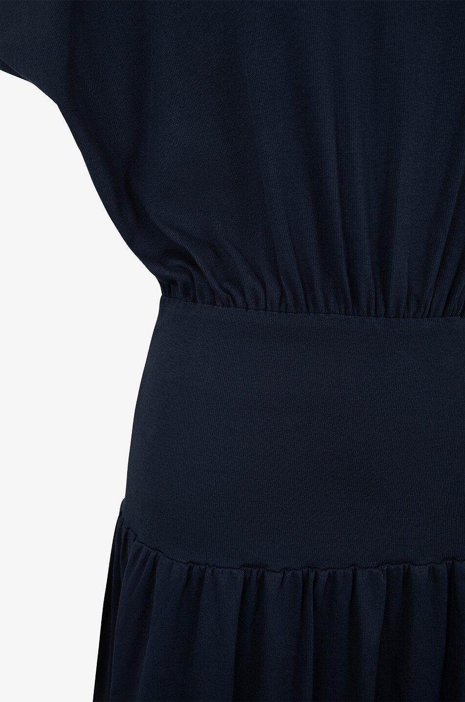 Robe midi en jersey de coton à Filo Diamanté