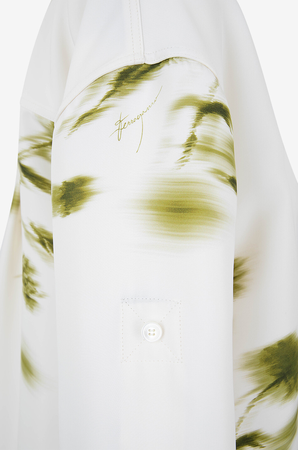 SALVATORE FERRAGAMO Blossom cady midi shirt dress Women MULTI COLOURED 3