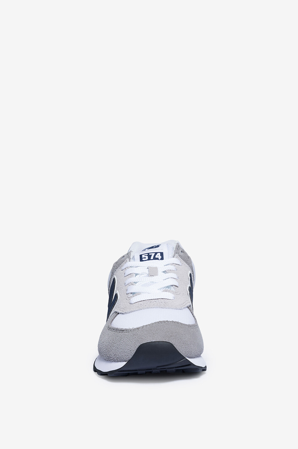 NEW BALANCE Baskets basses en daim 574 Homme GRIS 2