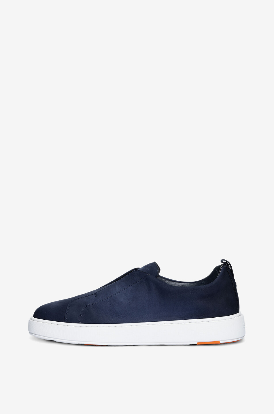 Baskets basses slip-on en cuir nappa