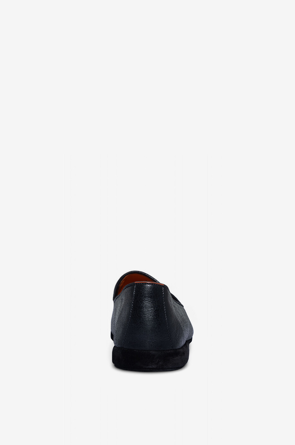 Shiny smooth leather loafers
