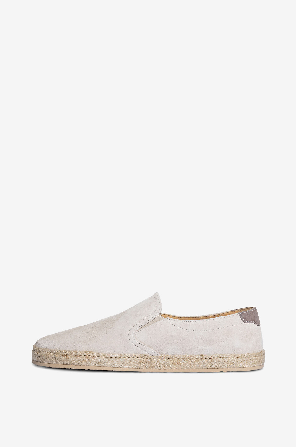 BRUNELLO CUCINELLI Espadrilles en daim lavé Homme Beige clair 3