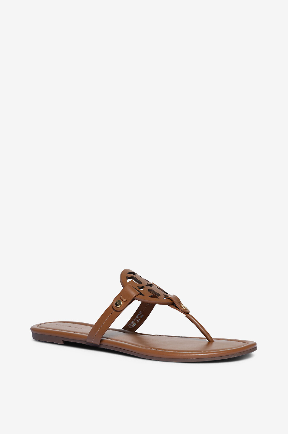 TORY BURCH Sandalen aus Kalbsleder Miller Damen HELLBRAUN 1