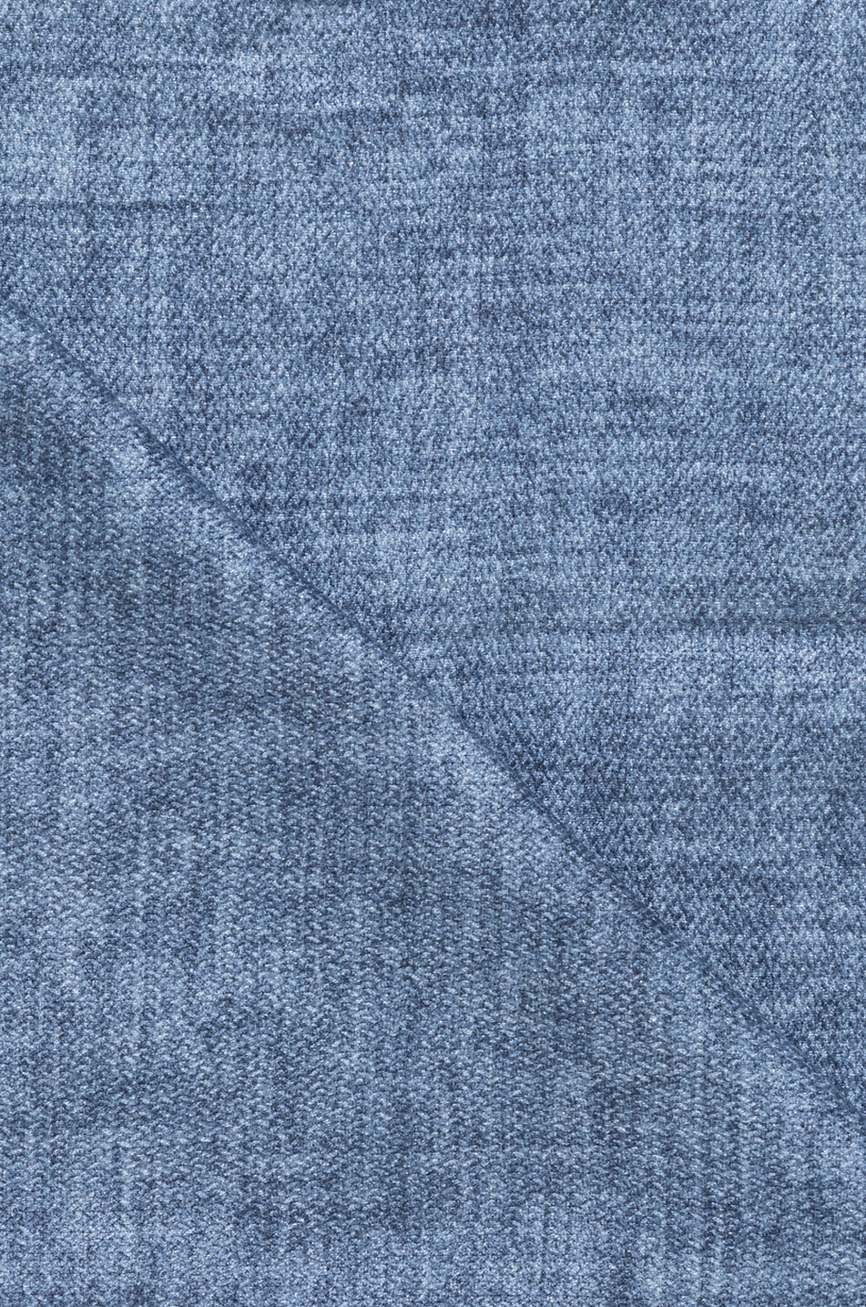 BRUNELLO CUCINELLI Reversible silk jacquard pocket square with geometric patterns Men DARK BLUE 2