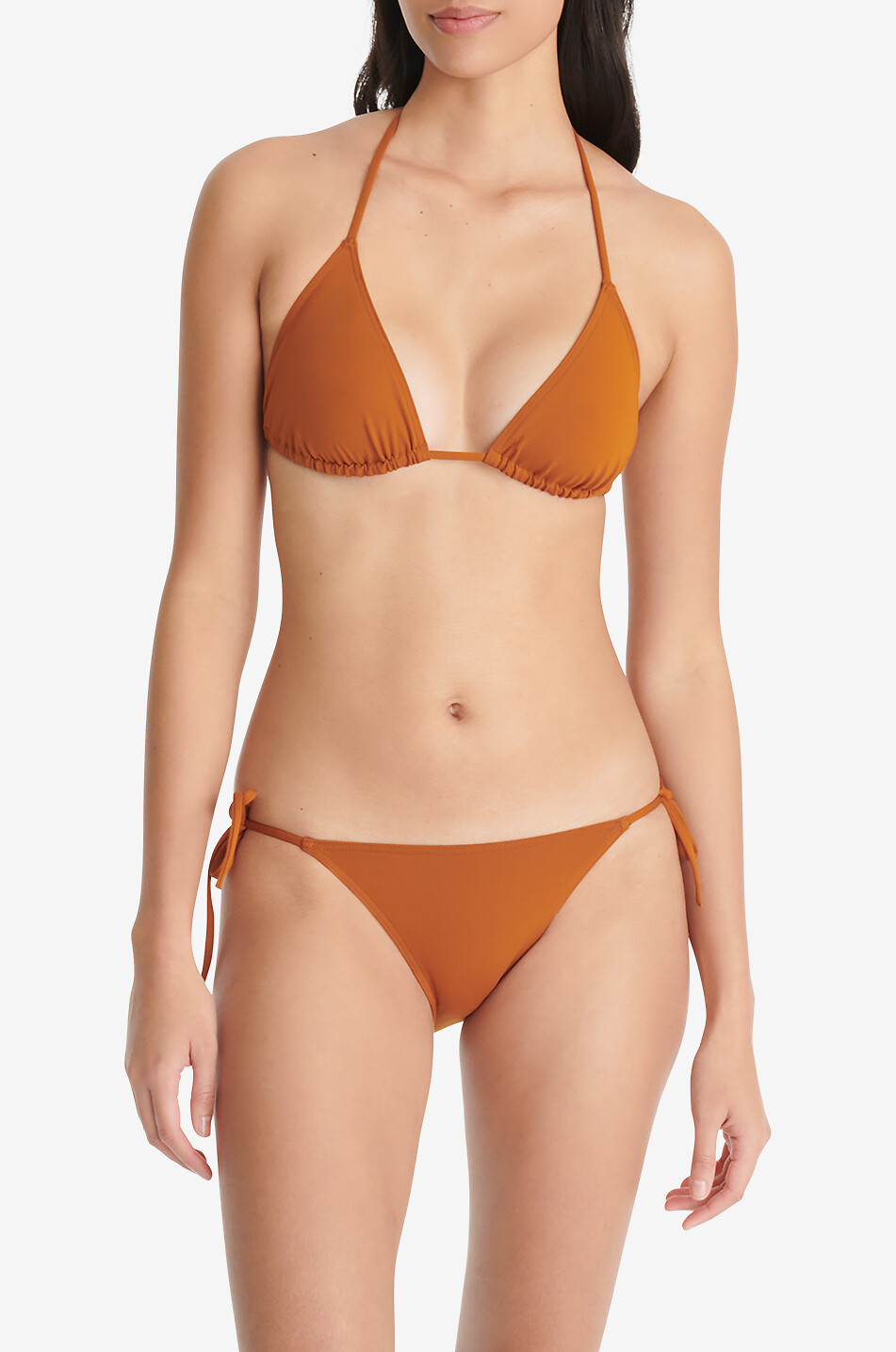 ERES Bas de bikini triangle taille basse Malou Femme BRONZE 3