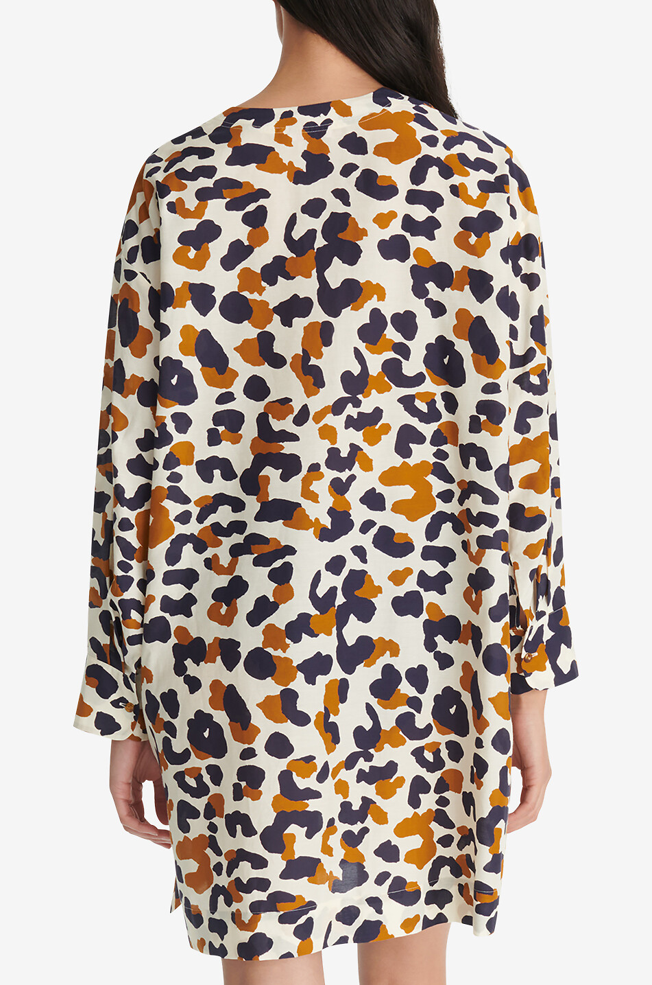 ERES Chemise oversize en coton et soie Récifs Femme MULTICOLORE 3