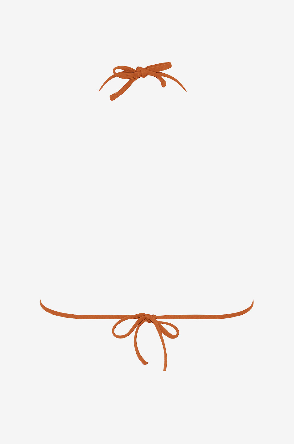 ERES Mouna triangle bikini top Women BRONZE 2