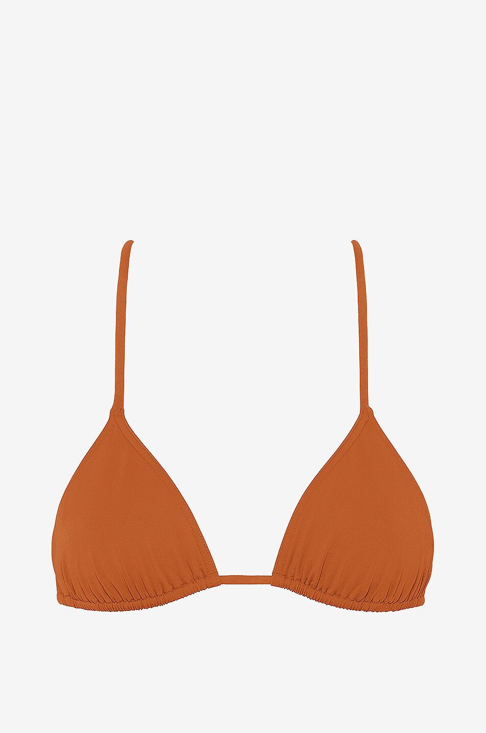 ERES Mouna triangle bikini top Women BRONZE 7