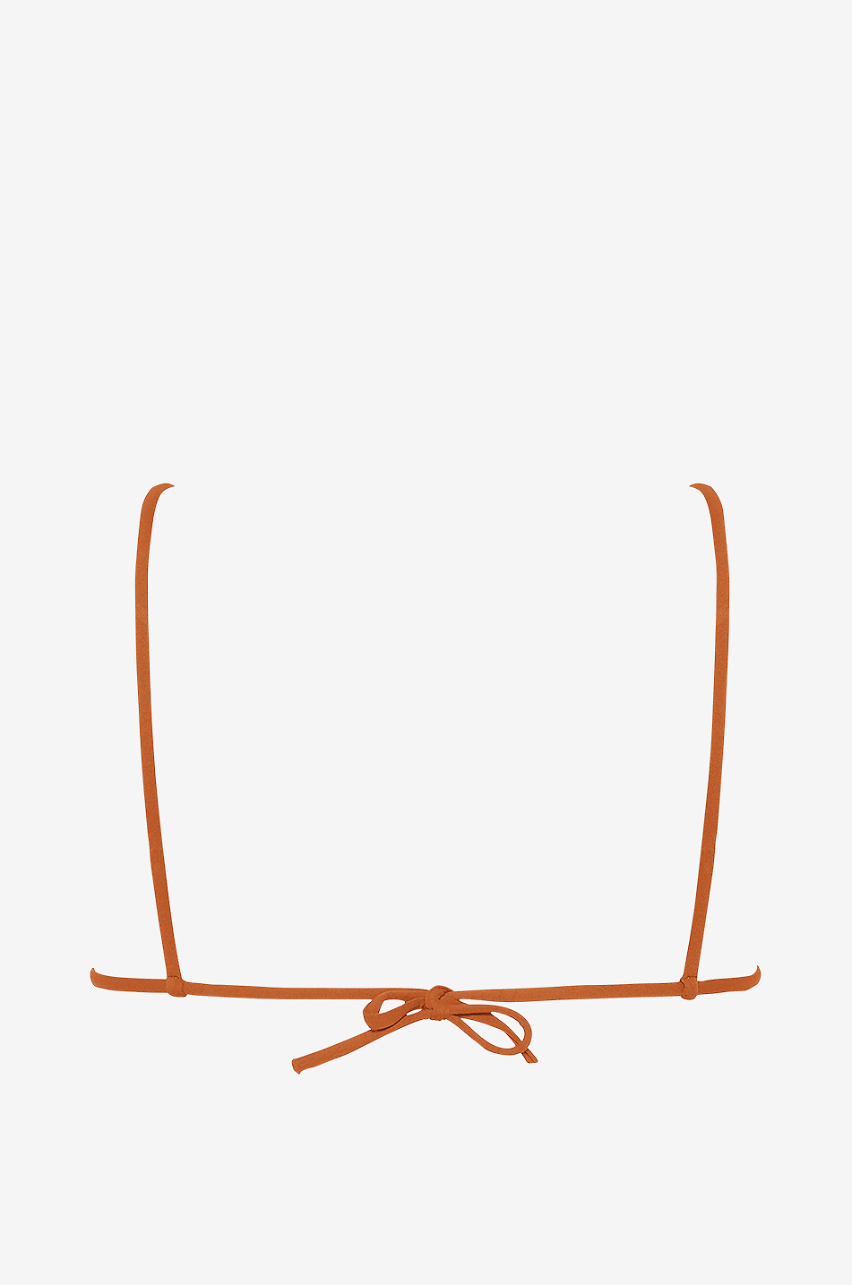 ERES Mouna triangle bikini top Women BRONZE 8