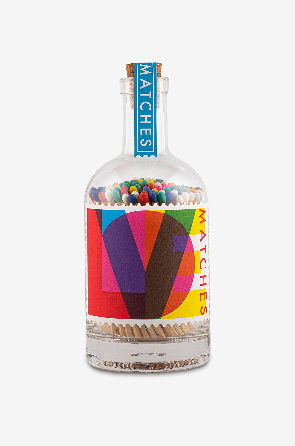 ARCHIVIST Allumettes en bois Love Bottle by PressInk Maison MULTICOLORE 1