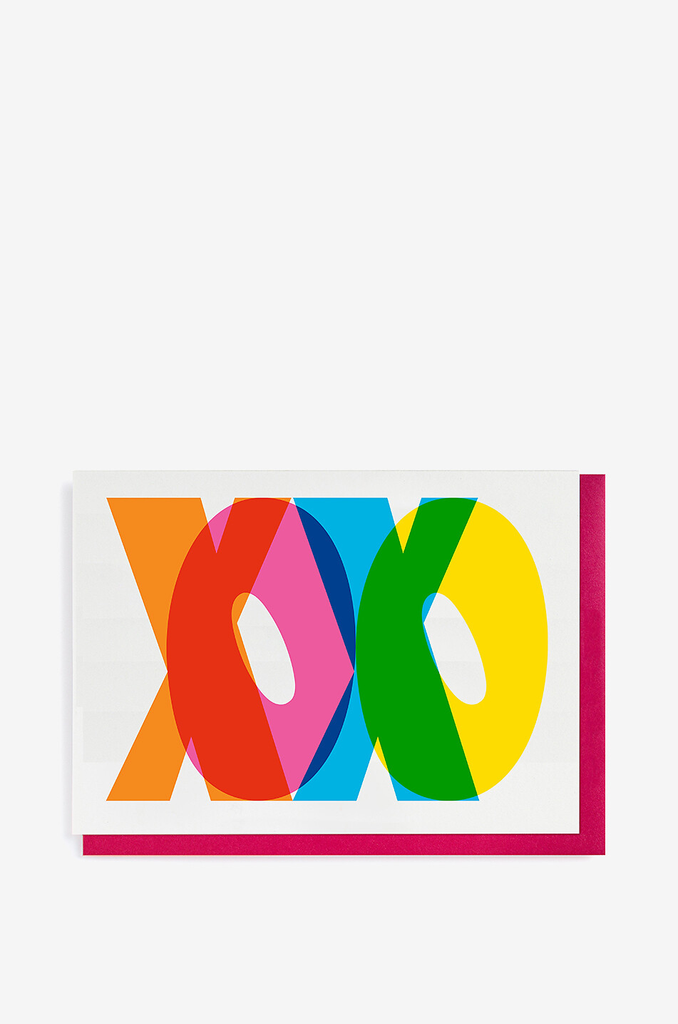 ARCHIVIST XOXO by PressInk paper greeting card Home MULTI COLOURED 1