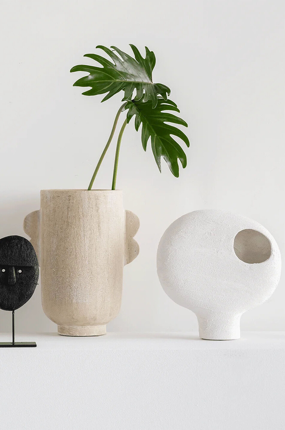 Steingut-Vase Sphere