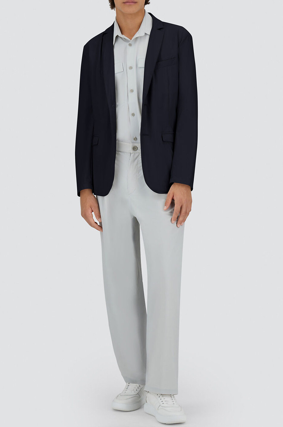 HERNO Blazer à boutonnage simple Homme BLEU FONCE 6