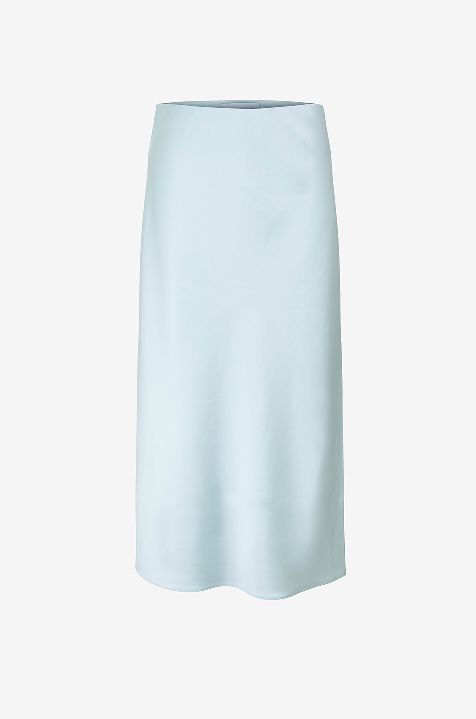 BONGENIE Jupe midi en satin Femme BLEU CLAIR 1