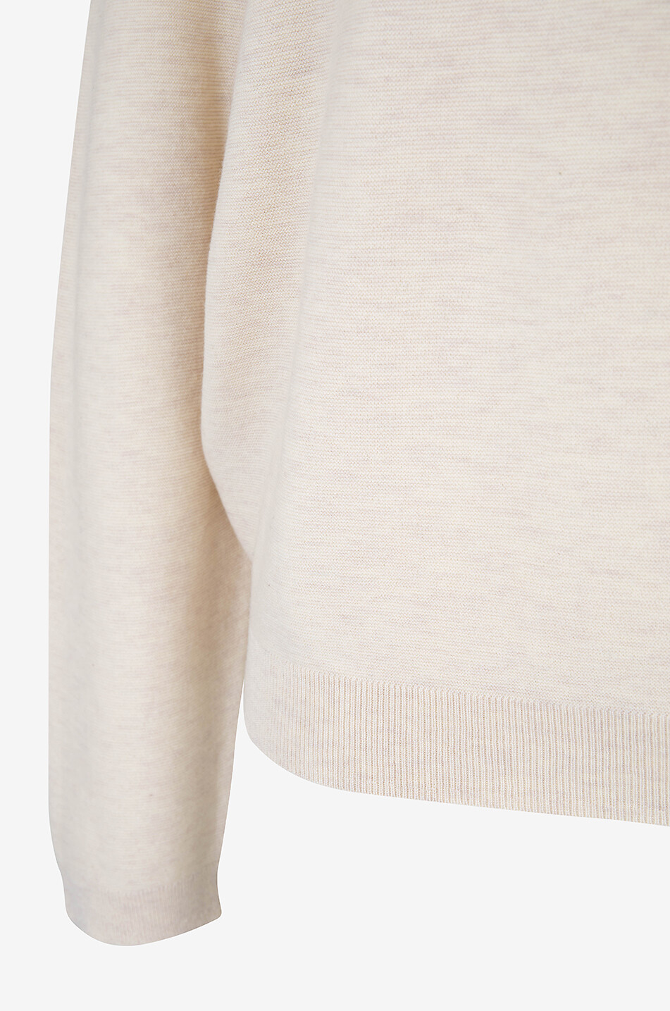 BONGENIE Cotton and cashmere boatneck jumper Women WHITE 3