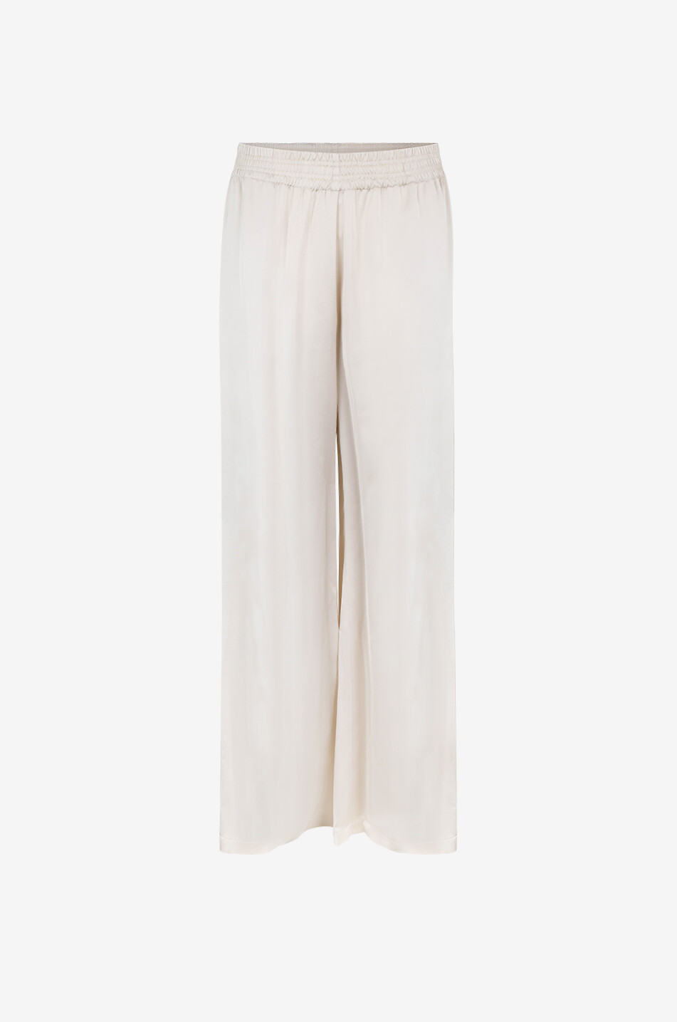 FABIANA FILIPPI Amelia satin wide-leg trousers Women BEIGE 1
