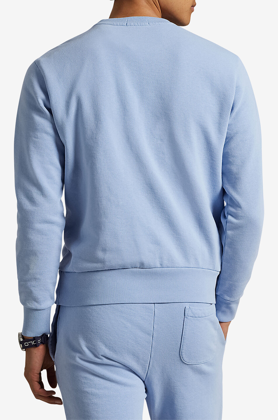 POLO RALPH LAUREN Sweat-shirt léger à col rond Pony Homme BLEU 3