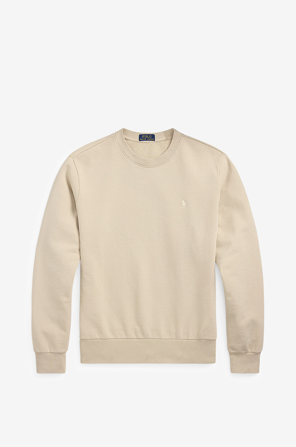 POLO RALPH LAUREN Sweat-shirt léger à col rond Pony Homme GRIS CLAIR 1