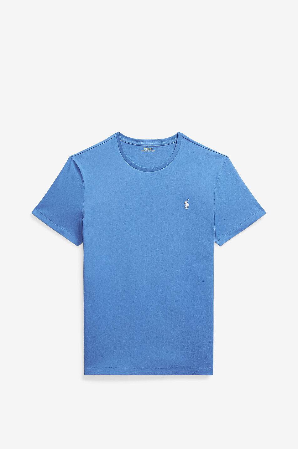 POLO RALPH LAUREN Jersey-Rundhals-Kurzarm-T-Shirt Pony Custom Slim Fit Herren BLAU 1