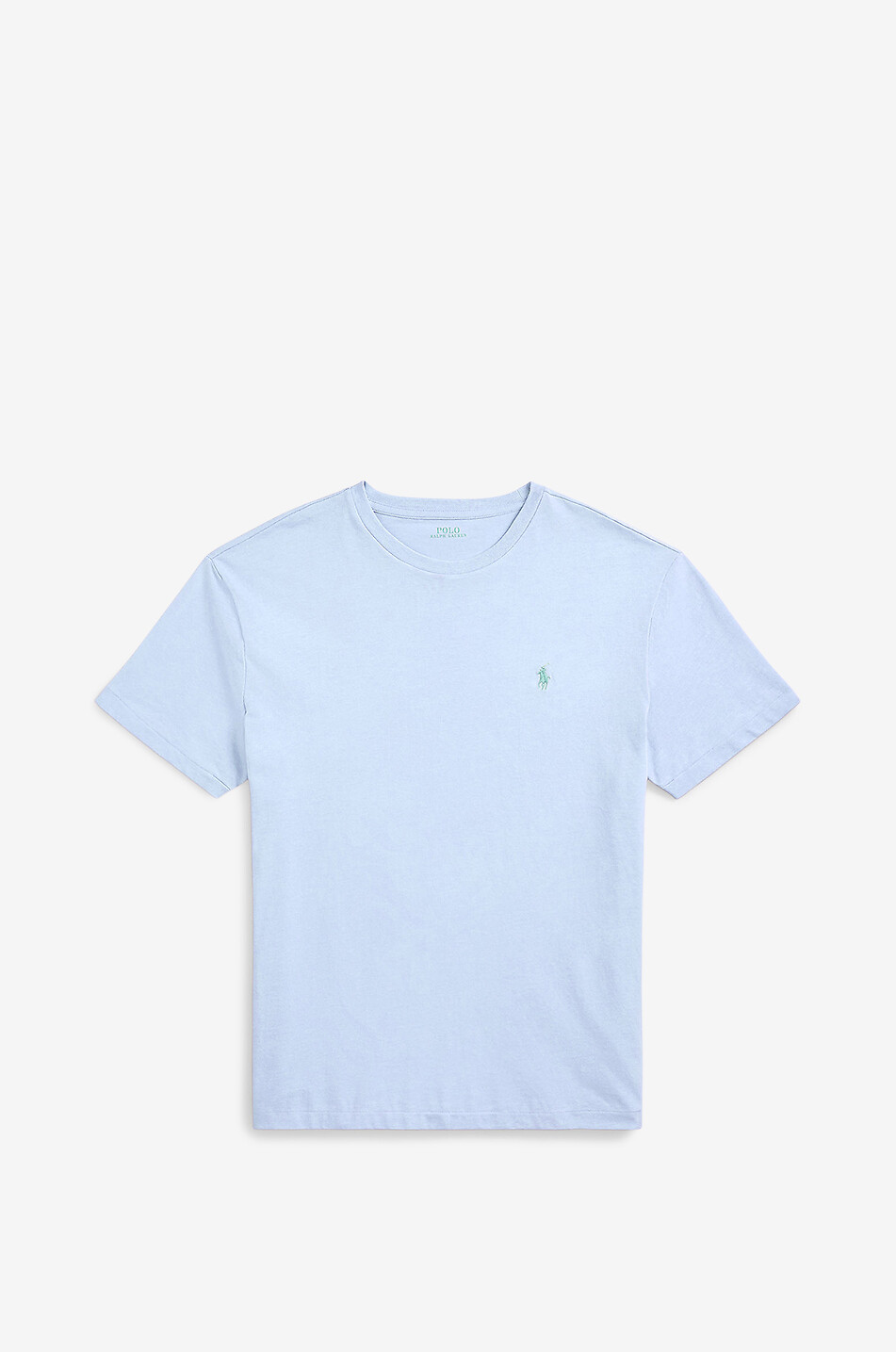 POLO RALPH LAUREN Custom Slim Fit Pony short-sleeved jersey crewneck T-shirt Men LIGHT PURPLE 1