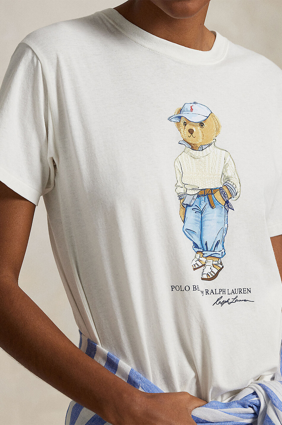 Kurzarm-T-Shirt Seaside Polo Bear