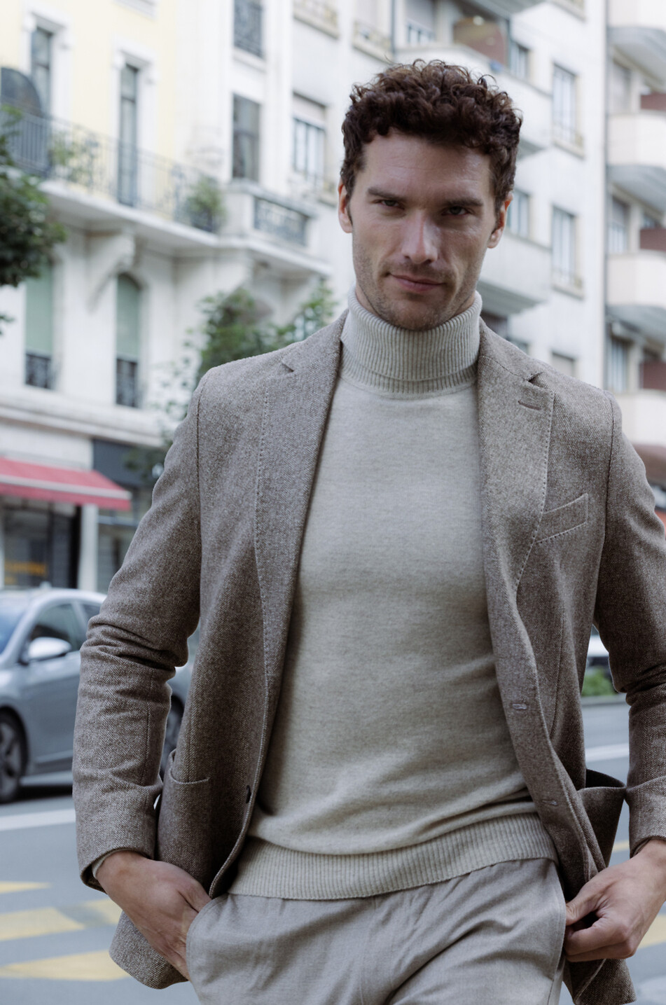 Cashmere turtleneck jumper