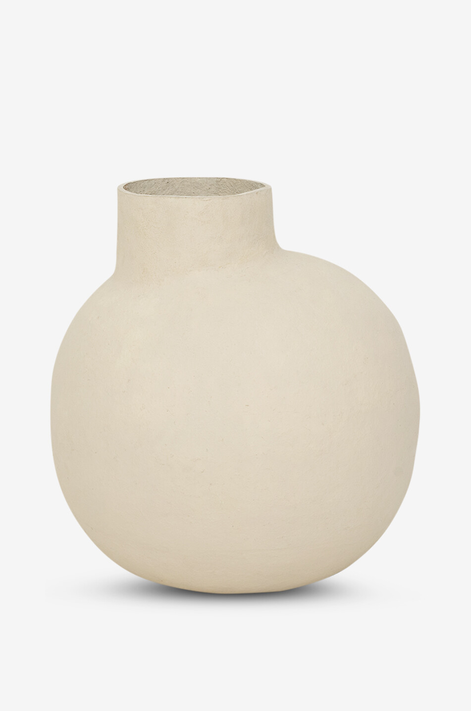 URBAN NATURE CULTURE AMSTERDAM Deko-Behälter aus Baumwoll-Maché Tuuli Haus WEISS 1