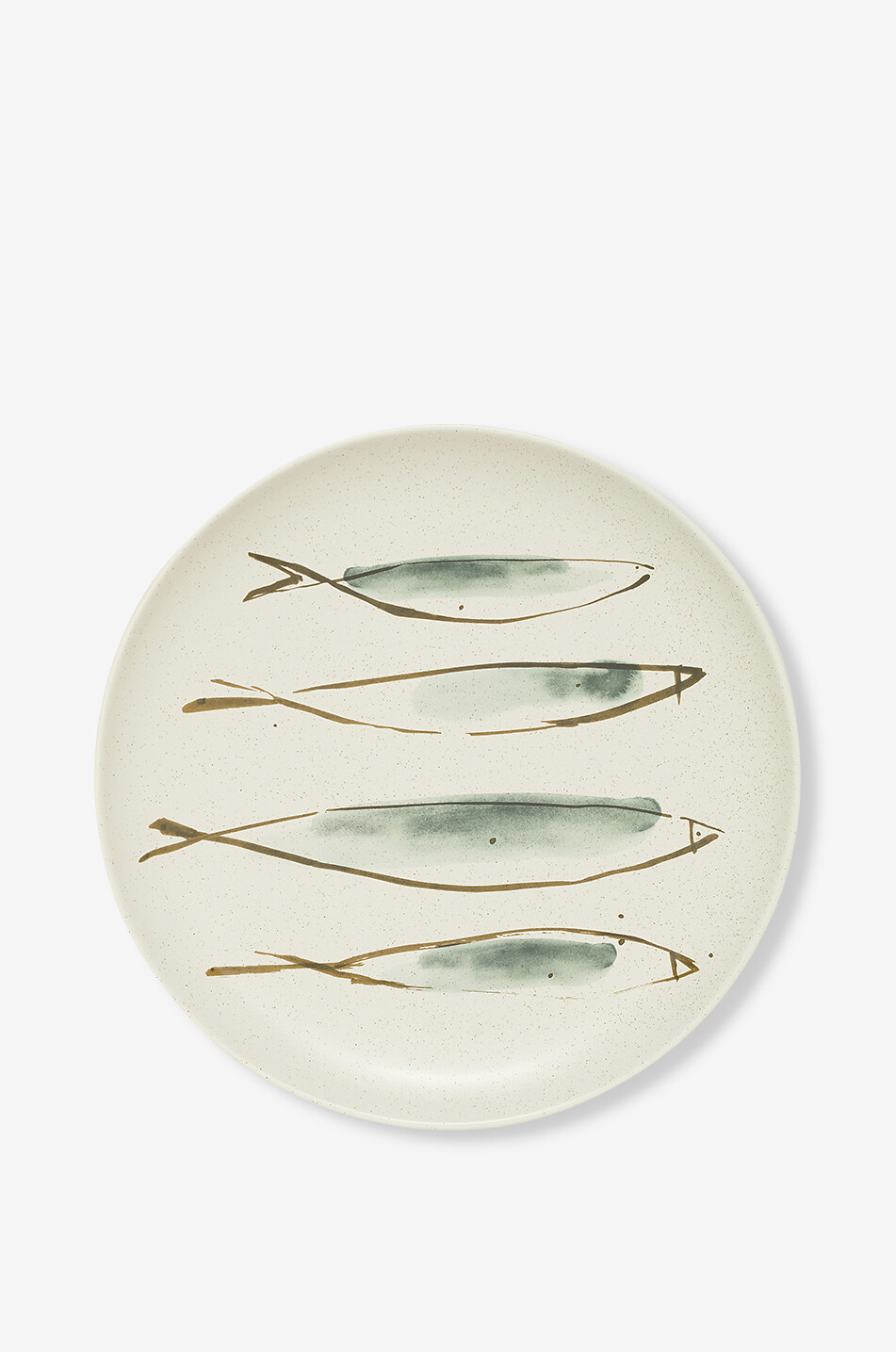 Ogawa Fishes C ceramic plate