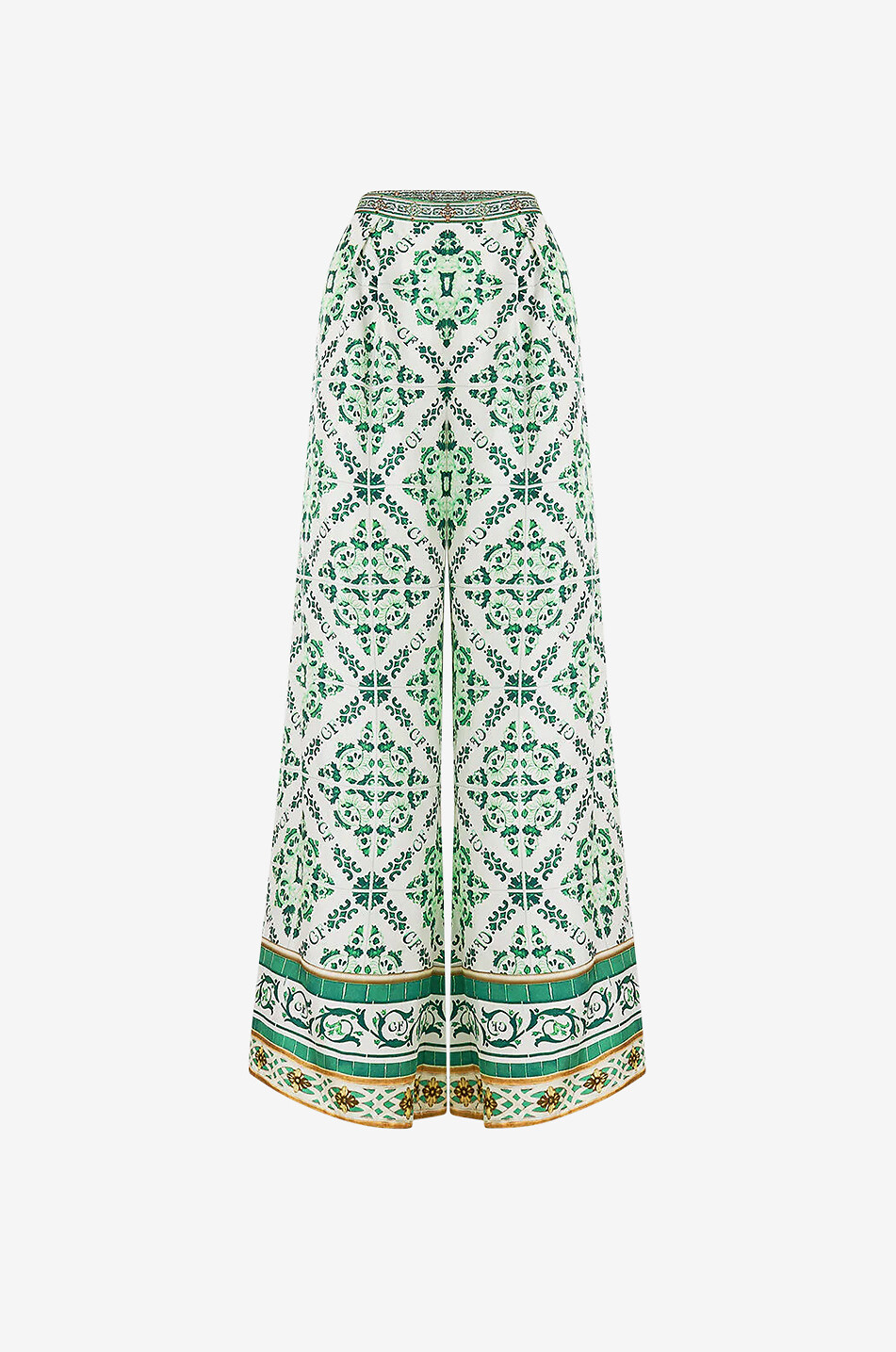 Pantalon large en soie Corridor of Calm