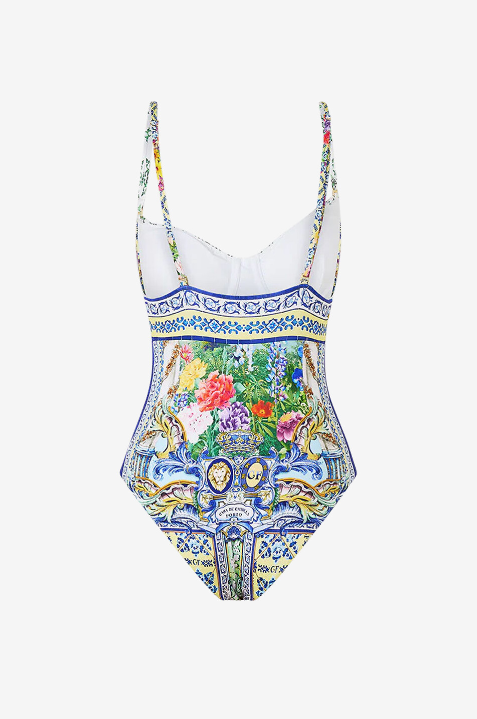 CAMILLA Maillot de bain à col V Wall to Wall Wonders Femme BLEU 2