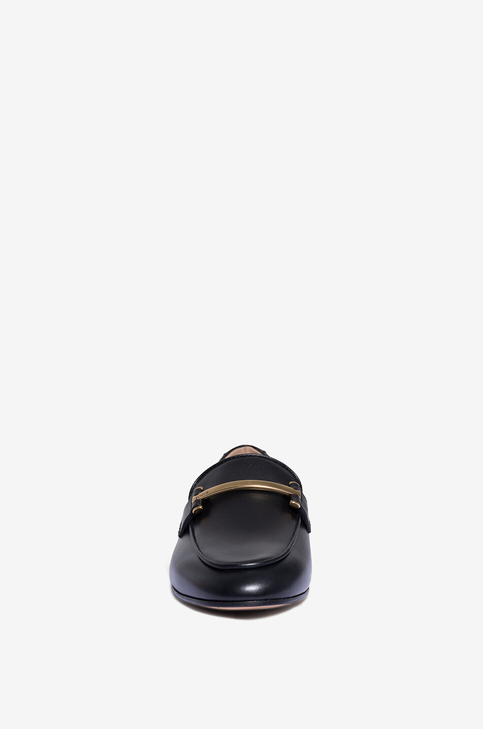 TOD'S Mocassins en cuir lisse ornés d'une barrette Femme NOIR 2