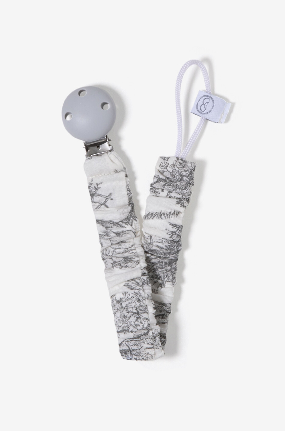 Schnullerband aus Baumwolle mit Toile-de-Jouy-Print Romy