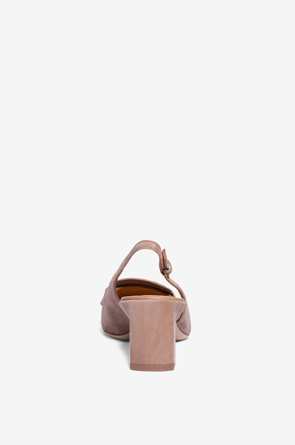 TOD'S Slingback-Pumps aus Wildleder mit Spange 50 Damen HELLBRAUN 4